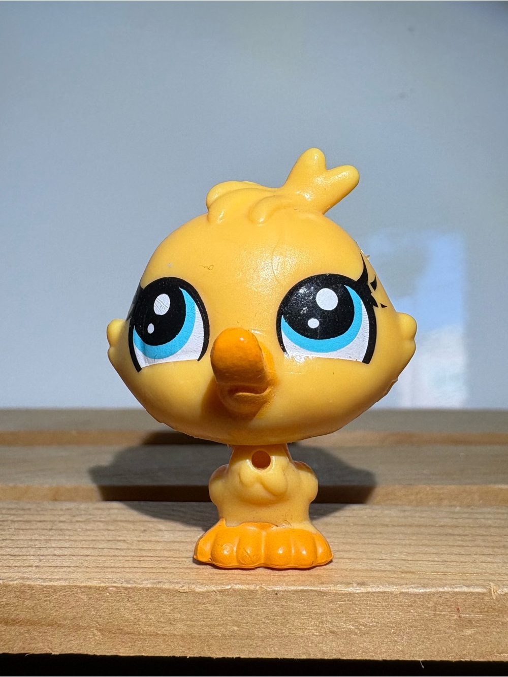Mini LPS Littlest Pet Shop Quackie Fairfeather Duck Miniature Figure #221